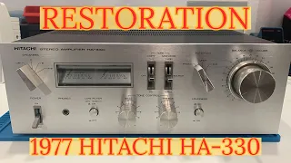 How To Restore an Old Power Amplifier from 1977 | Retro Repair Guy Episode 2