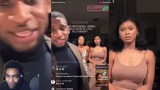 SHE JHI HATING FR !! Modern Woman decided to disrespect a BUSINESS MAN on livestream REACTION!!