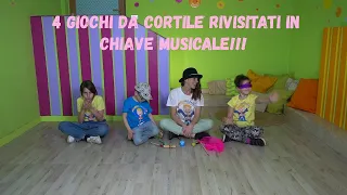 4 Giochi per bambini rivisitati in chiave musicale - giochi musicali divertentissimi!!!