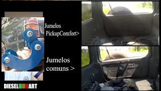 Instalação Jumelos Pickup Comfort - Mitsubishi Pajero, L200, Triton e outras