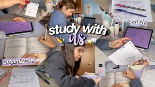 STUDY WITH US 😬📝// aggiornamento esami+test ingresso università