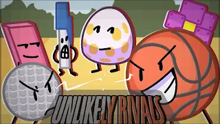 Unlikely Rivals But Golfball and Basketball Sing It (FNF/BFDI Cover/Reskin)