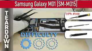 Как разобрать 📱 Samsung Galaxy M01 SM-M015 Разборка и ремонт
