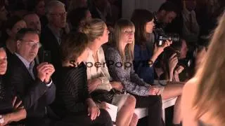 Audience members take in the show at Calvin Klein - Sprin...