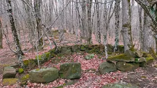 Геленджик, х.Широкая Щель, Разрушенная деревня дольменов               27.03.21 4K