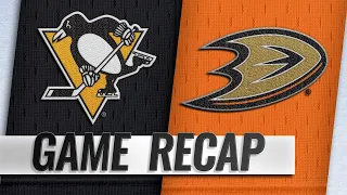 Guentzel tallies hat trick in Penguins' 7-4 win