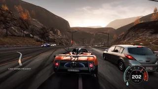 Need For Speed : Hot Pursuit : Pagani Zonda Cinque Roadster NFS Edition : Gameplay