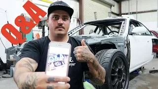 BUILD COST, NOT RIDING BMX, FORMULA DRIFT AND TATTOOS