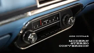 Modern Stereo Conversion in a '68 Cougar