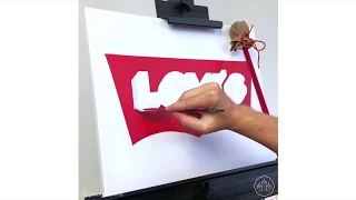 3D Hand Lettering Famous Logos by James Lewis