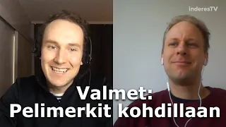 Valmet: Pelimerkit kohdillaan