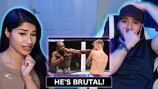 HE'S BRUTAL - Jon Jones Best UFC Moments Reaction