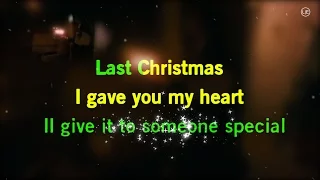 Karaoke Last Christmas - Wham!  4k!