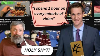 Poker Vlog King: Brad Owen Tells ALL. Poker Hands, YouTube Revenue, How He Got Started, And MORE