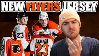 Reacting To The *NEW* Philadelphia Flyers Jersey!!!