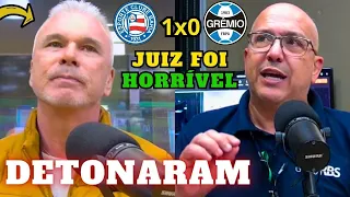 COMENTÁRIO CESAR CIDADE DIAS E MAURICIO SARAIVA BAHIA 1X0 GRÊMIO