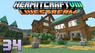 Hermitcraft Eight (34) Livestream 09/09/21