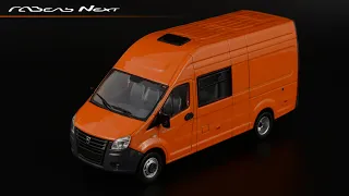 All-metal van GAZelle Next A32R32 • Our auto industry • NAP • Lenmodel • Scale models of cars 1:43