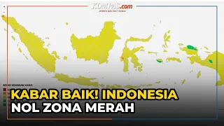 UPDATE 18 Oktober 2021: Indonesia Nol Zona Merah Covid-19