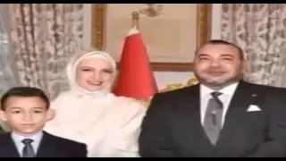 شاهد لاول مرة الاميرة لالة سلمة و هي بالحجاب