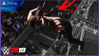Undertaker vs The Fiend Bray Wyatt Hell in a Cell Match! |WWE 2K19