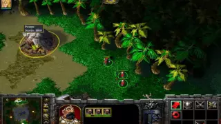 Warcraft 3 - Выиграшная тактика за альянс на дуэльной карте