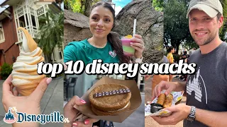 Top 10 Snacks in Walt Disney World | Disneyville Podcast Episode 16