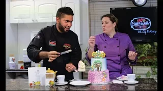 Cake World Tv Episode 8 | How to make buttercream cake | Chef Ali Mandhry | Sabrina Ricks Avery