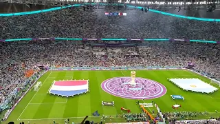 Netherlands vs Argentina - Anthems (09.12.2022, Lusail stadium, Qatar)