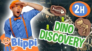 Blippi's Breakthrough Dinosaurs Discovery 🦖 Blippi | Educational Kids Videos | After School Club
