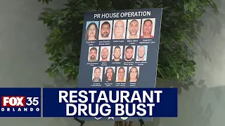 18 arrested after Florida bar, restaurant exposed as huge drug ring, deputies say | Press conference