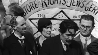 Anti-Nazi protest in London 1933 | BFI National Archive