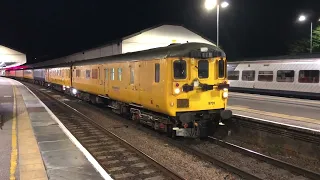 37116 and DBSO 9701 Push/Pull at Network Rail Ultrasonic Test Train (10 May 24)