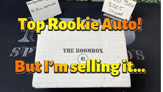 Big Time Rookie Auto !! - Boombox Football Elite Box May 2022