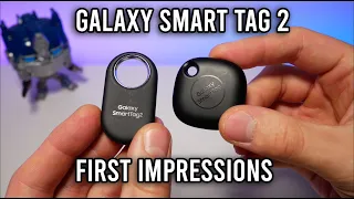 Galaxy SmartTag 2  |  First Look and Comparison - ITS WATERPROOF!