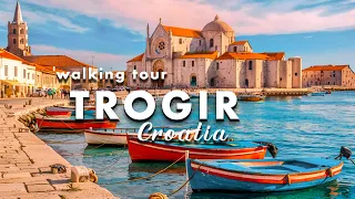 TROGIR 🇭🇷 CROATIA 🇭🇷 WALKING TOUR 4K