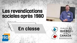 Révision - Les revendications sociales après 1980