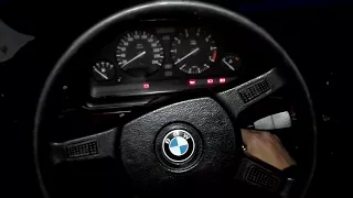 Bmw e34 520i cold start after two weeks