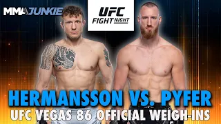 UFC Fight Night 236: Official Weigh-Ins Live Stream | Fri. 12 p.m. ET
