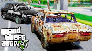 ШКОЛЬНИК И ОПЕР ПОПАЛИ В СТРАШНУЮ АВАРИЮ - РЕАЛЬНАЯ ЖИЗНЬ ШКОЛЬНИКА GTA 5 ⚡ ГАРВИН