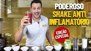 RECEITA DO SKAKE PODEROSO PARA DOR E INFLAMAÇÃO - Fisioprev Guilherme Stellbrink