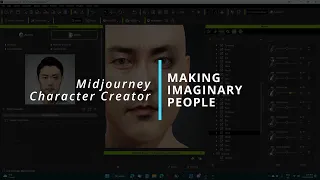 Making Imaginary People with Midjourney and Character Creator 4