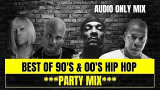 BEST OF 90's & 00'S HIP HOP PARTY MIX | OLD SCHOOL RAP ANTHEMS | THROWBACK HIP HOP CLASSICS | DJ MIX
