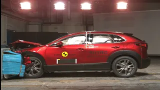 2021 Mazda MX-30 Electric SUV | Crash Test & Safety Test Video __ 5 stars from Euro NCAP