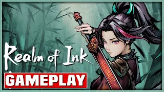 REALM OF INK Gameplay 🎮 Preview Build | Action Roguelite | PC
