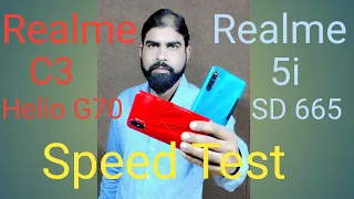 Realme C3 Vs Realme 5i Speed Test PubG Asphalt 9 KasanaJi Technical