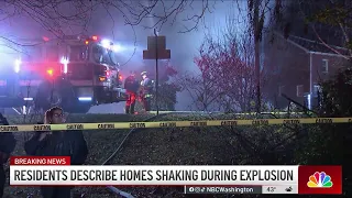 ‘My entire house is shaking': Violent explosion at Arlington home rocks neighborhood | NBC4