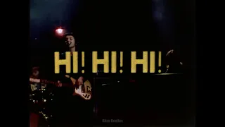 Paul McCartney & Wings - Hi, Hi, Hi & C Moon Original Radio Advert (Video Version)