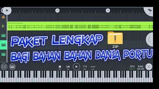 Paket Lengkap Bagi Bahan Sample Dansa Portu Timor (FL STUDIO)