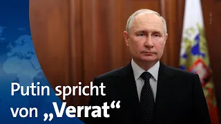 Wagner-Truppe: Putin kündigt Bestrafung von „Verrätern“ an